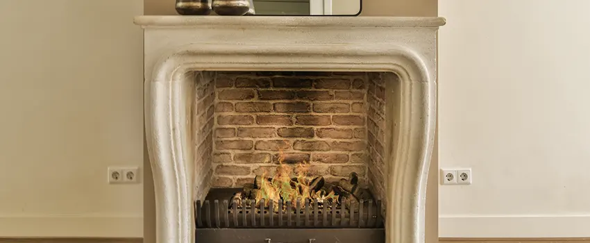 Vintage-style Fireplace Redesign in Harvey, Louisiana