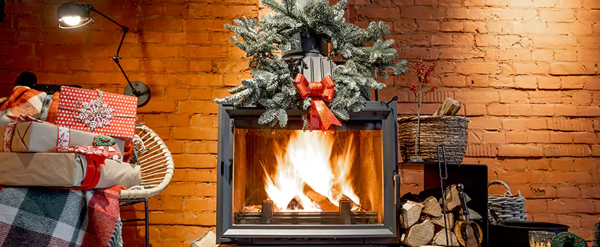 Travis Industries Linear Gas Fireplace Installation in Harvey, Louisiana